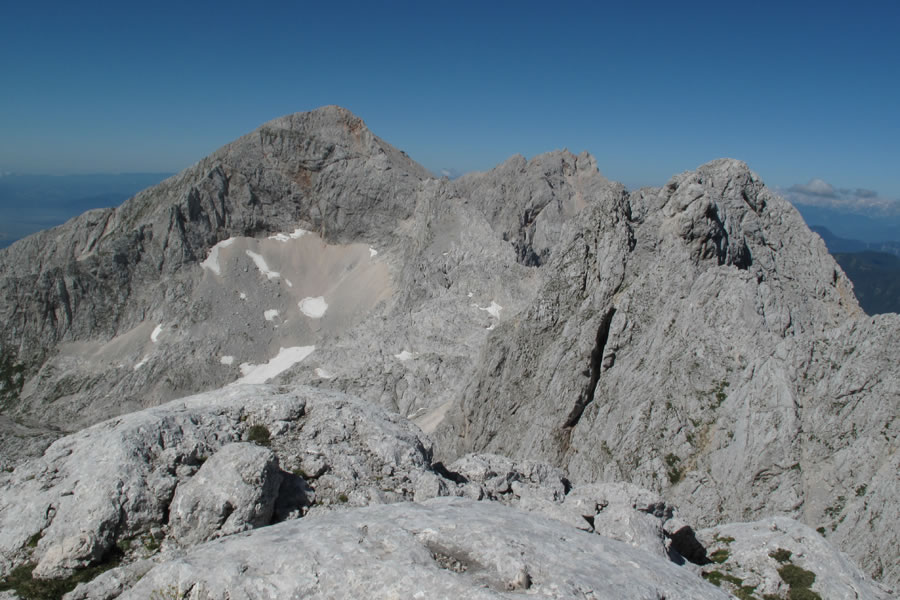 Grintovec, Kočna, Dolgi hrbet