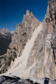 Punta Fiames, Forcela del Pomagagnon