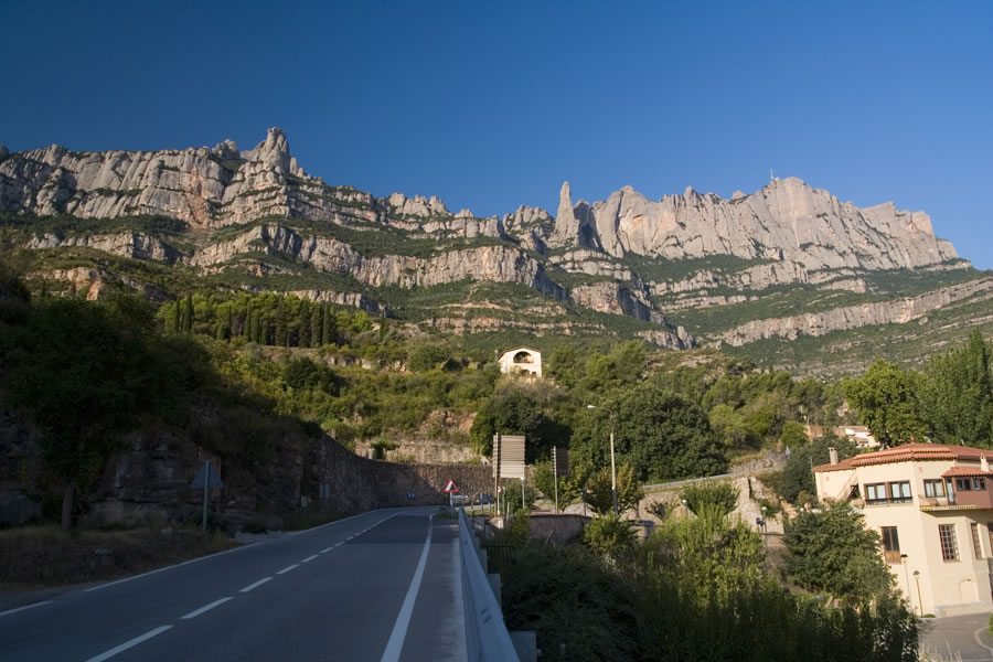 Montserrat, �Nažagana gora�