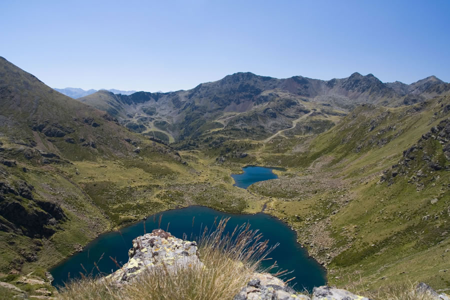 Smučišče Arcalis in jezerca Estany Tristaina