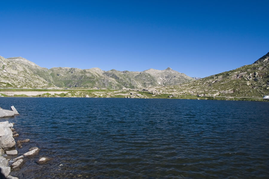 Lago della Piazza na prelazu Gottard