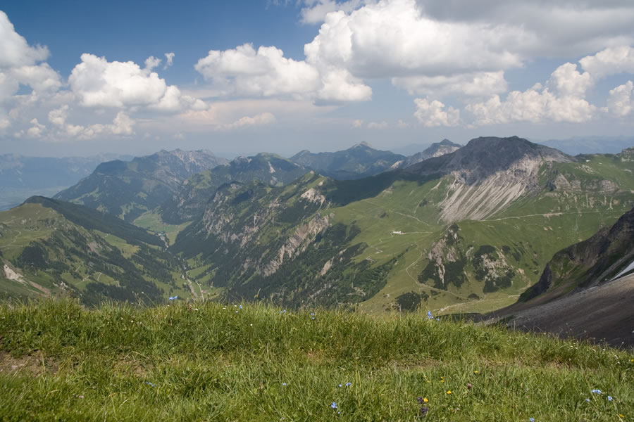 Val�na, Drei Schwestern, Sch�nberg, Galinakopf, Augustenberg
