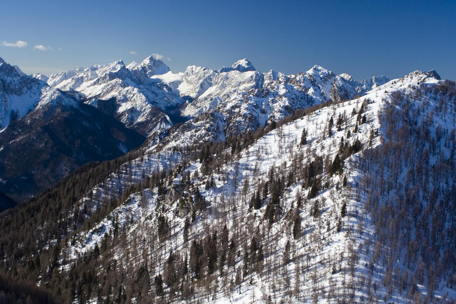 Jalovec, Mangart