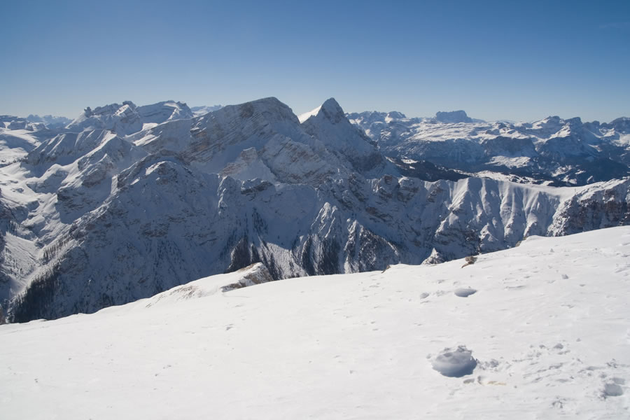 Lavarella, Sasso delle Nove (Neuner), Sasso delle Dieci (Zehner)