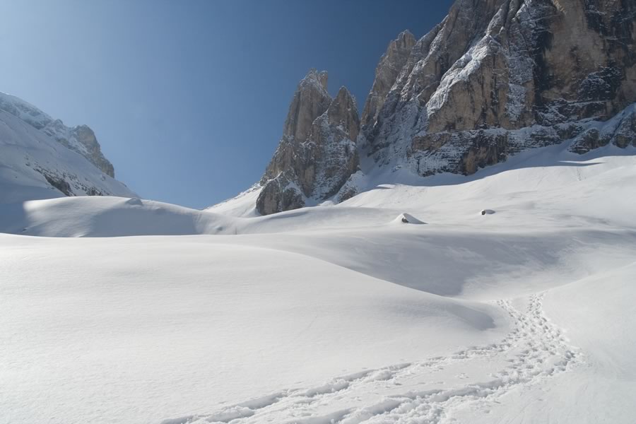 Vzpon pod Croda dei Toni (Zwolferkofel)