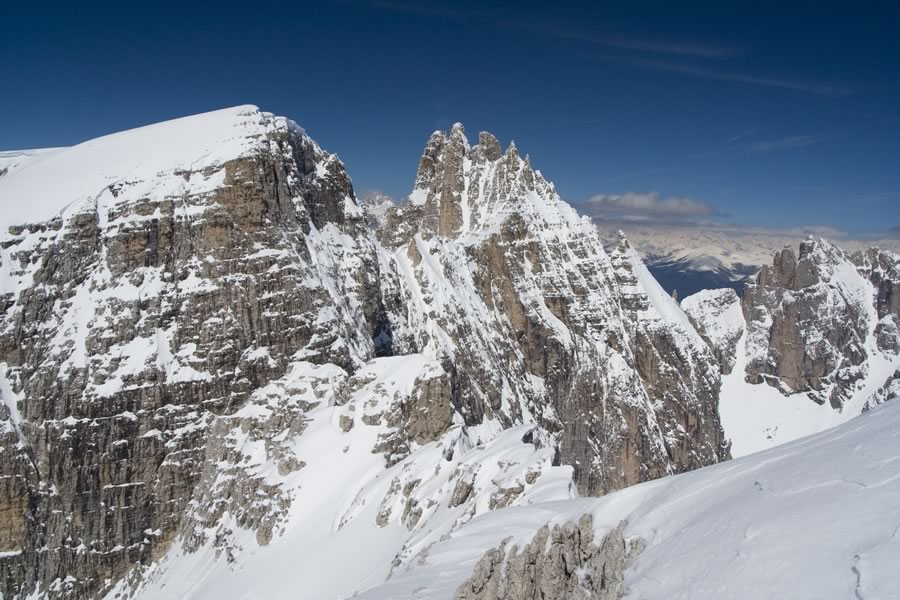 Cima Undici (Elfer), Croda Rossa di Sesto (Sextener Rotwand)