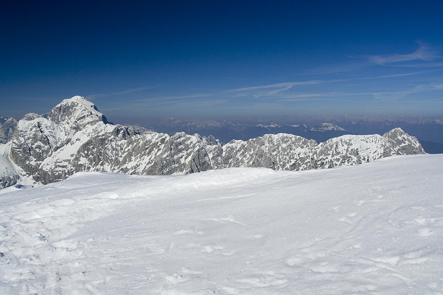 Mangart in greben Ponc